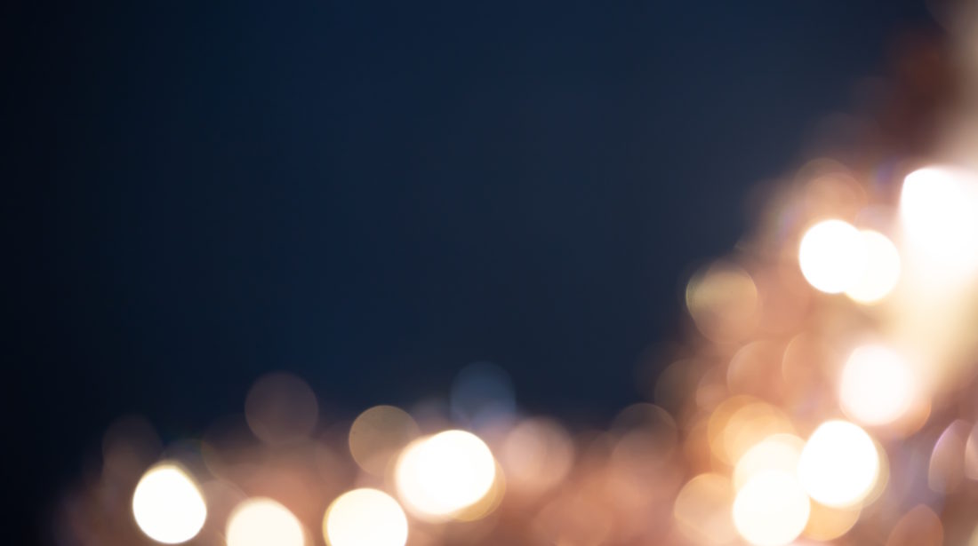 seeing blurry lights