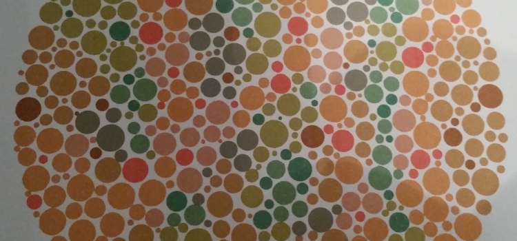 different coloured dots