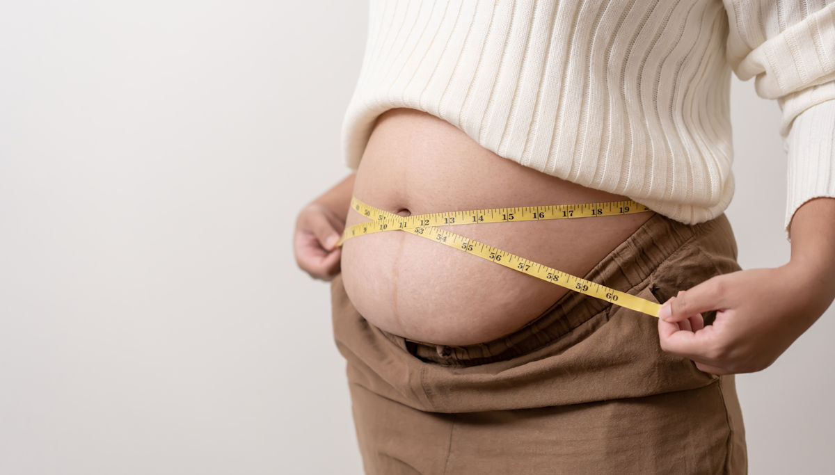 measuring overweight person