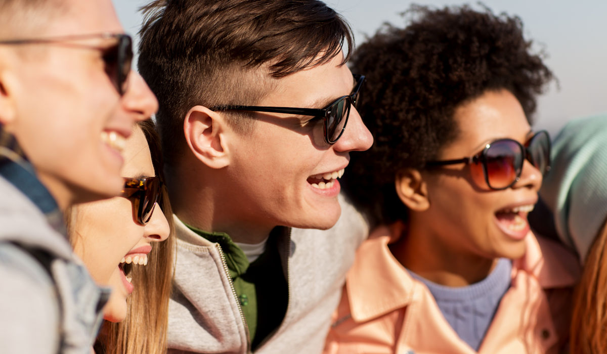 friends in sunglasses