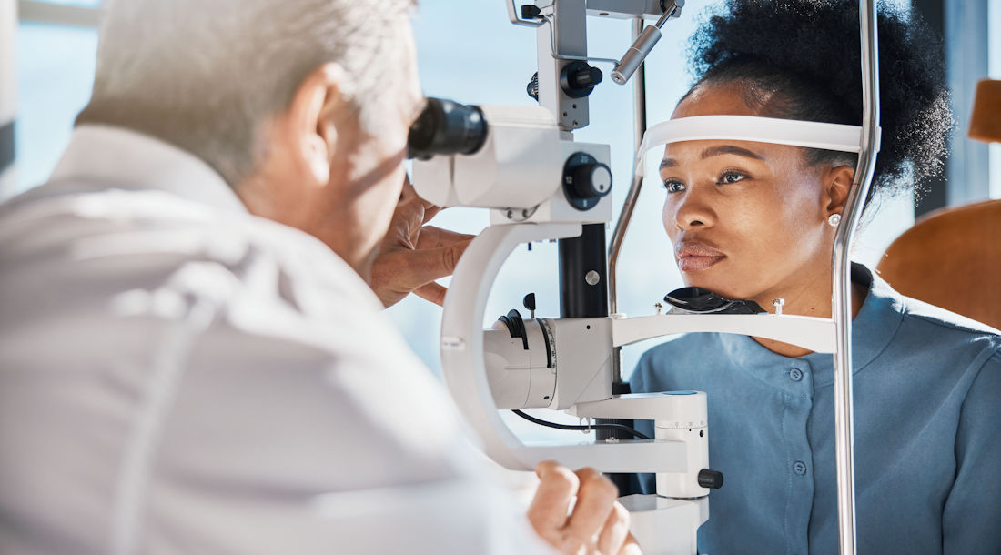 going for an eye exam