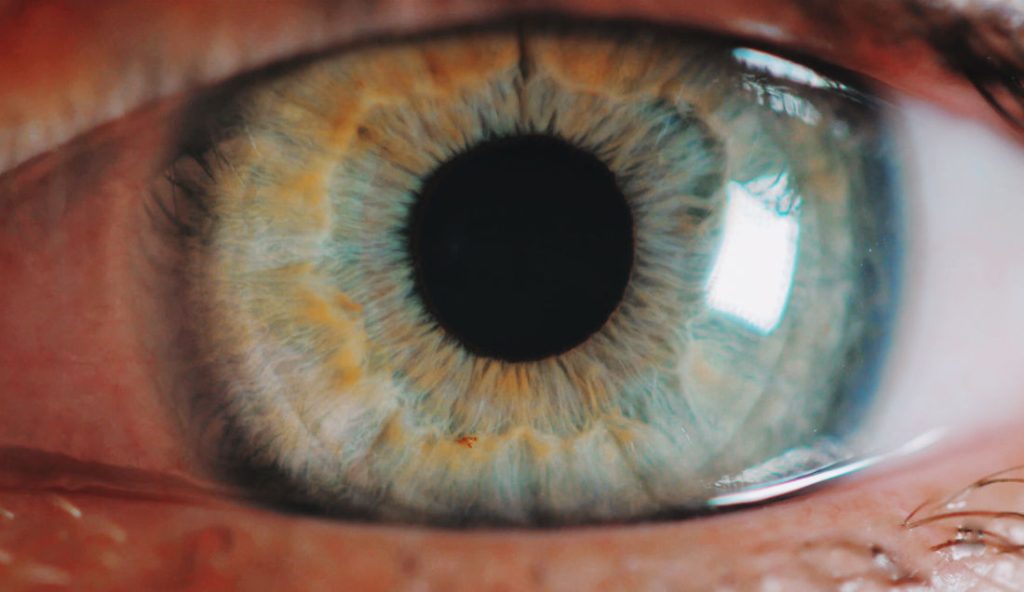 eyeball close up